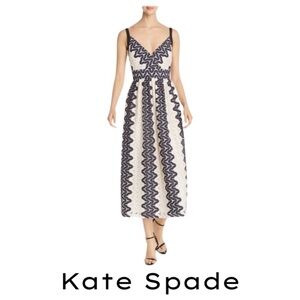 Kate Spade column maxi dress 8
